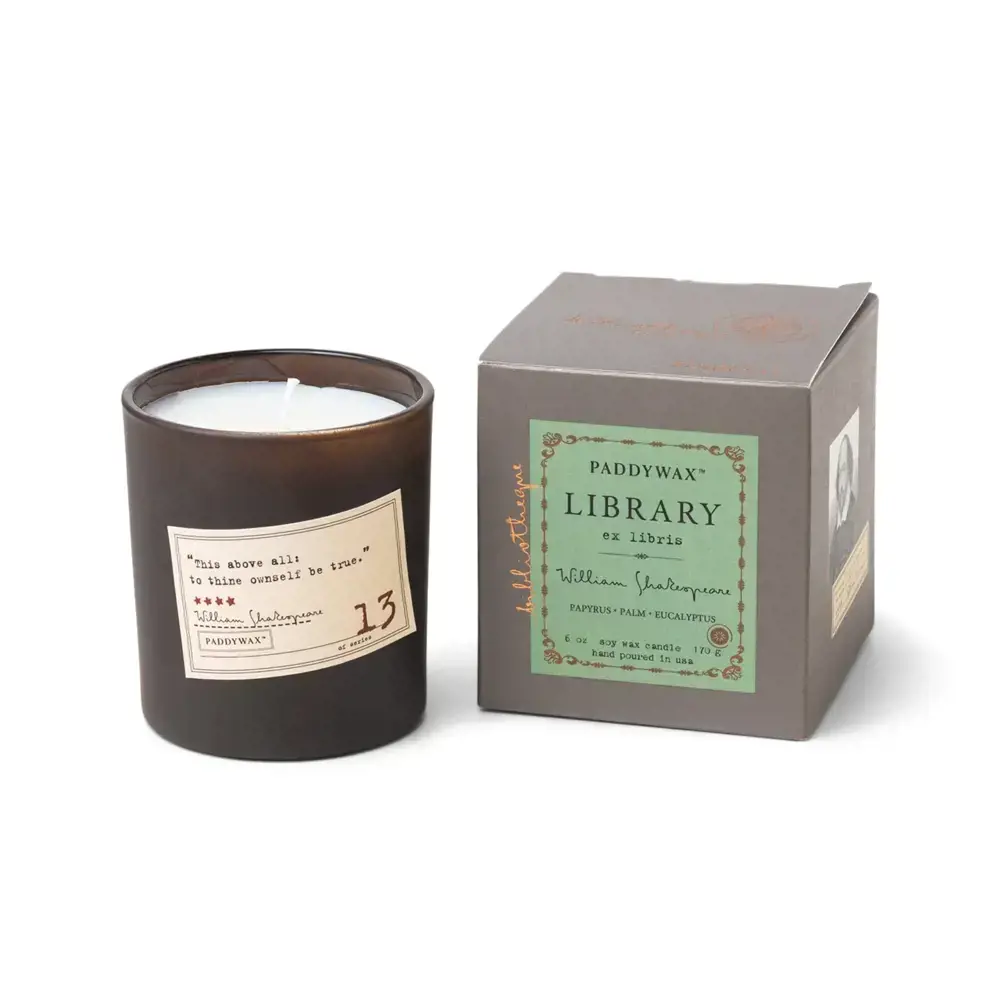 Paddywax Paddywax Library Candle 6oz